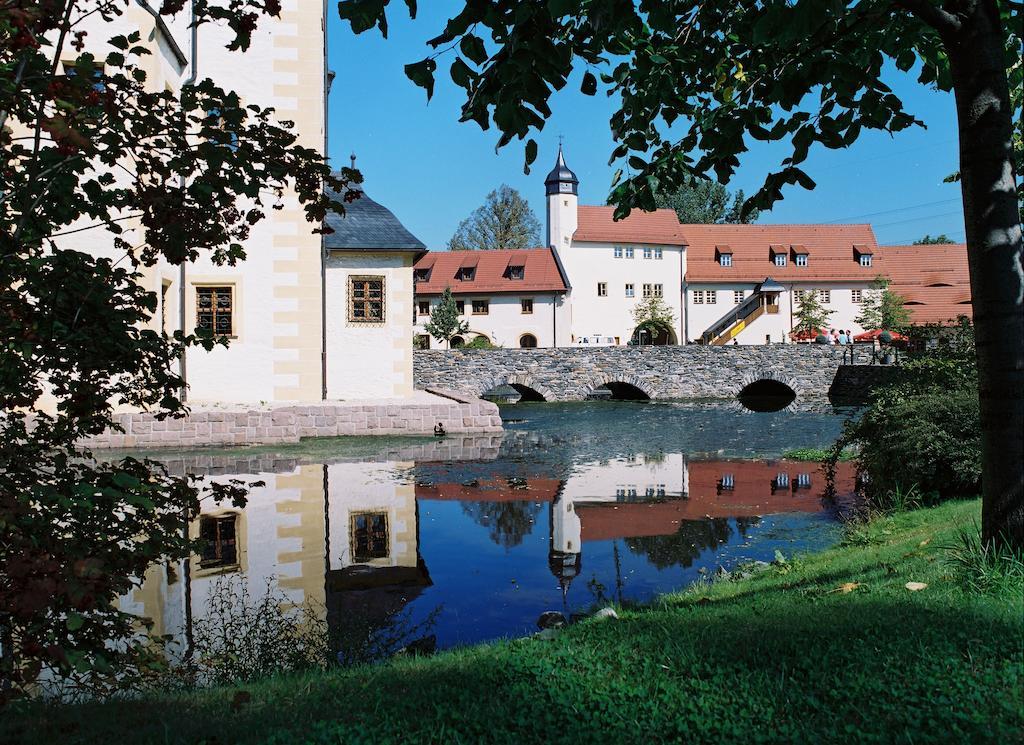Schlosshotel Klaffenbach Chemnitz Exterior foto